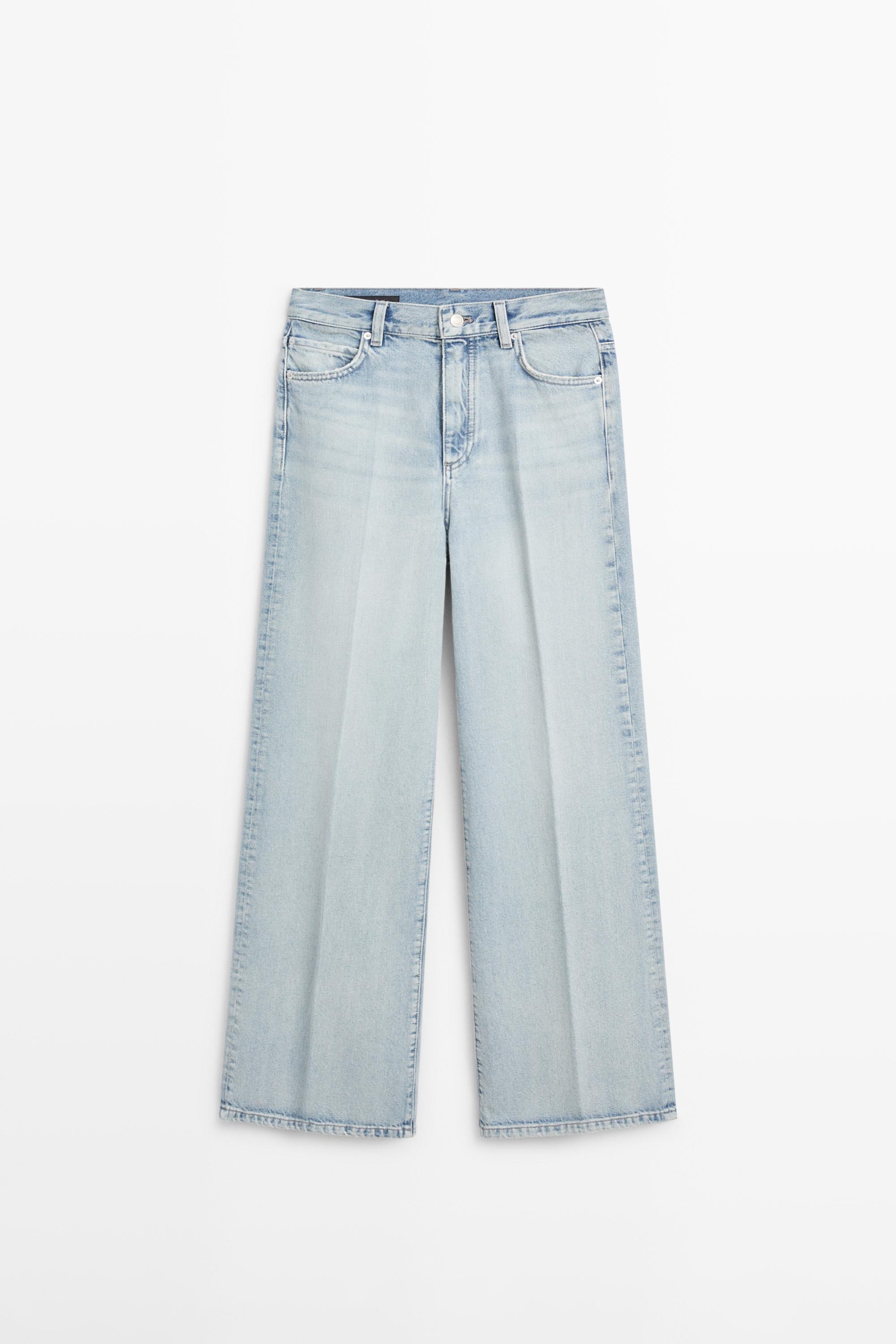 Jean palazzo taille haute